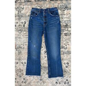 Abercrombie And Fitch Women’s The Kick Flare Ultra High Rise Denim Jeans 26/2S